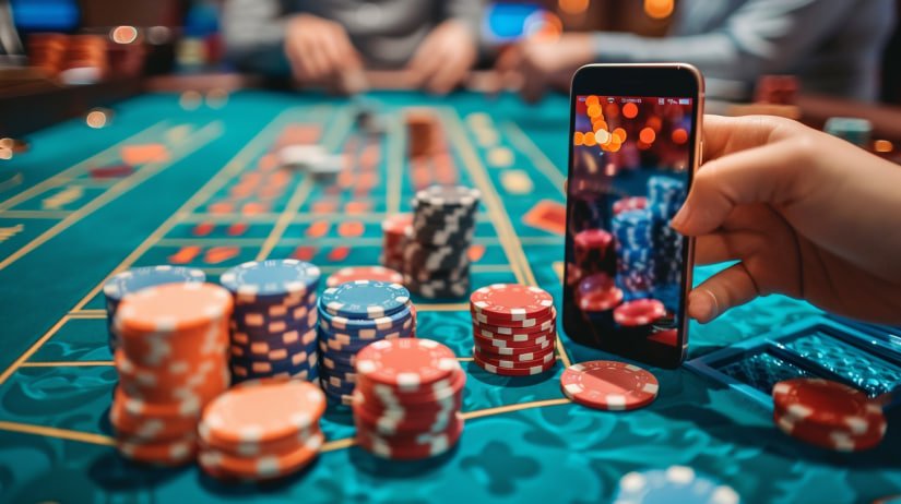 Mobile phone showing Relax Gaming slot interface on jackpot168 login platform